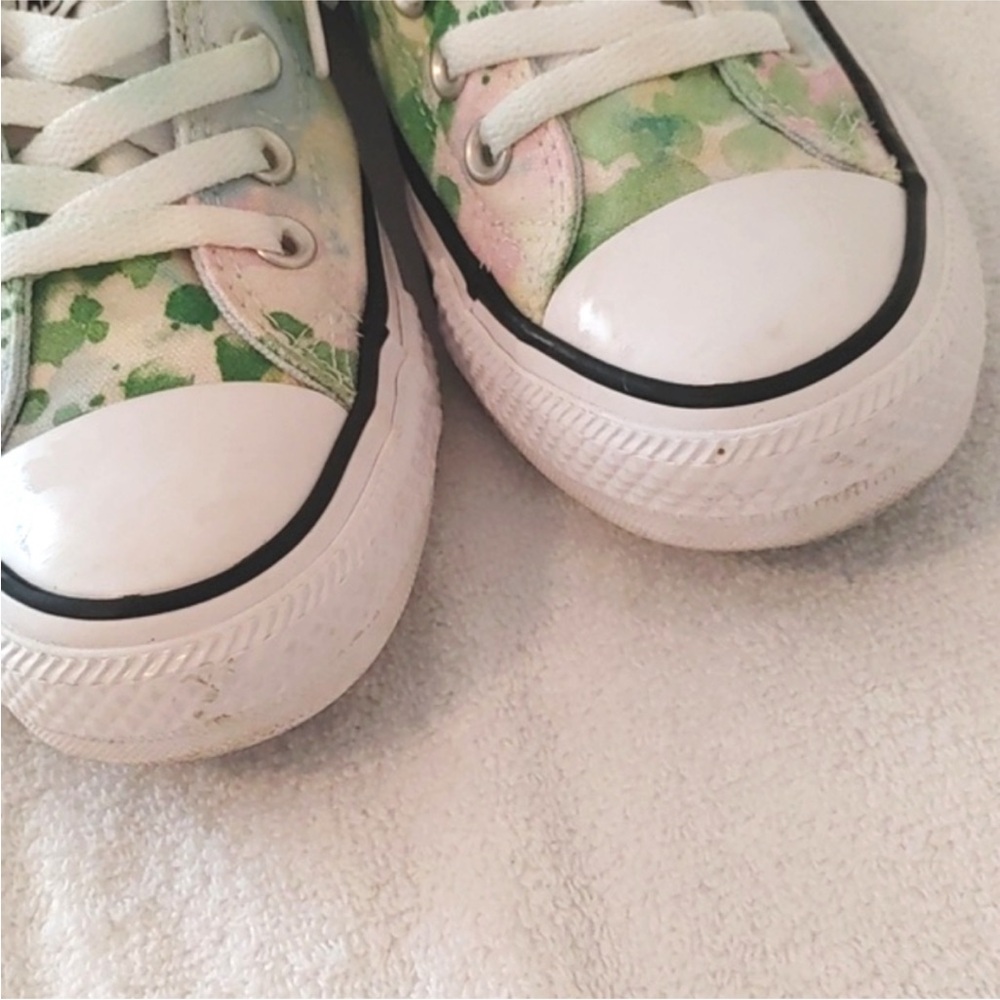 Converse All Stars Floral Sneaker Size 7.5 - Picture 4 of 6